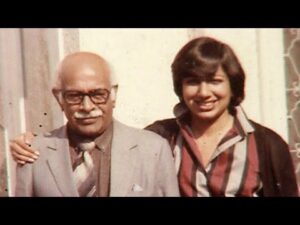 Kiran Mazumdar Shaw with her father