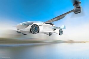 simulation of flying car
