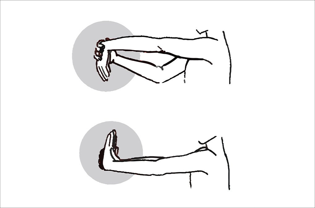 Finger and wrist stretches | The Global Hues