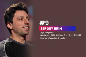 SERGEY BRIN | richest billionaires in the world
