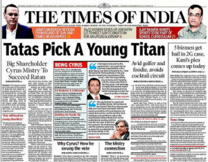 The Times of India (India) | TOP 10 NEWSPAPERS IN THE WORLD 2022