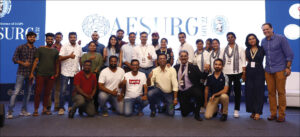 AESURG’22 GOA_ Trizone's Team exuberantly celebrating the success of one of Asia's largest Aesthetic Plastic Surgeons Conference