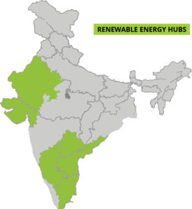 RENEWABLE ENERGY HUBS | India Outshines With Its Ambitious Renewables Energy Targets