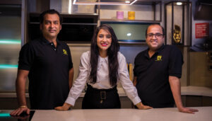 CEO Abhishek Chadha, CFO Aashita Chadha, and MD Vinayak Chadha | The KariGhars