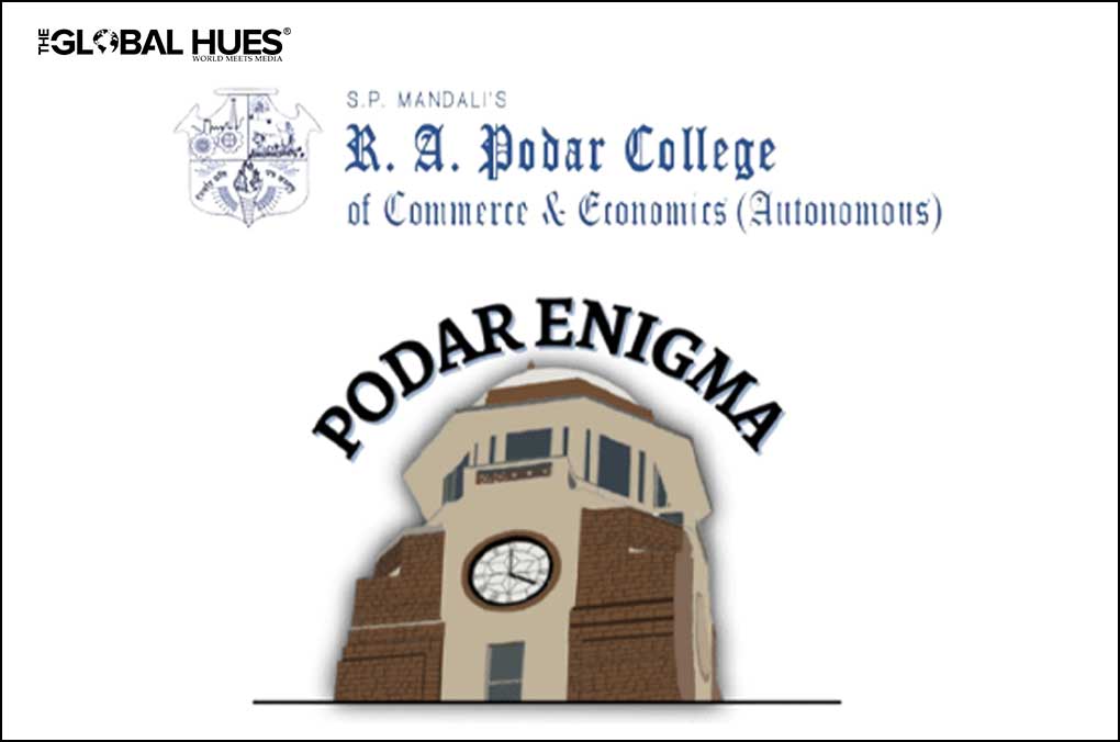Students of R. A. Podar College usher in a new and exciting edition of "Enigma"