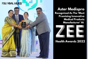 Aster Medispro Recognized as the ‘Most Promising Innovative Medical Products Manufacturer’ At Zee Health Awards 2022