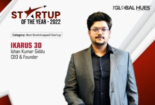 Ikarus 3D | Ishan Kumar Giddu | Startup Of The Year 2022