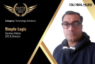 Simple Logic - Darshan Mehta - Brand of the Year 2022