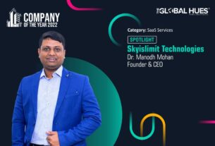 Skyislimit Technologies | Dr. Manodh Mohan | Company of the year 2022