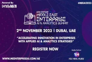 6th Middle East Enterprise AI & Analytics Summit 2023 – UAE Edition