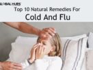 Top 10 Natural Remedies For Cold And Flu