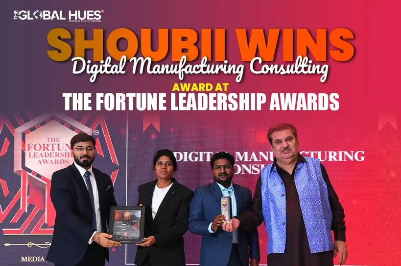 Shoubii Wins Digital Manufacturing Consulting Award at The Fortune Leadership Awards