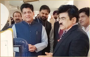 Interacting With The Union Minister Of Commerce, Shri Piyush Goyal