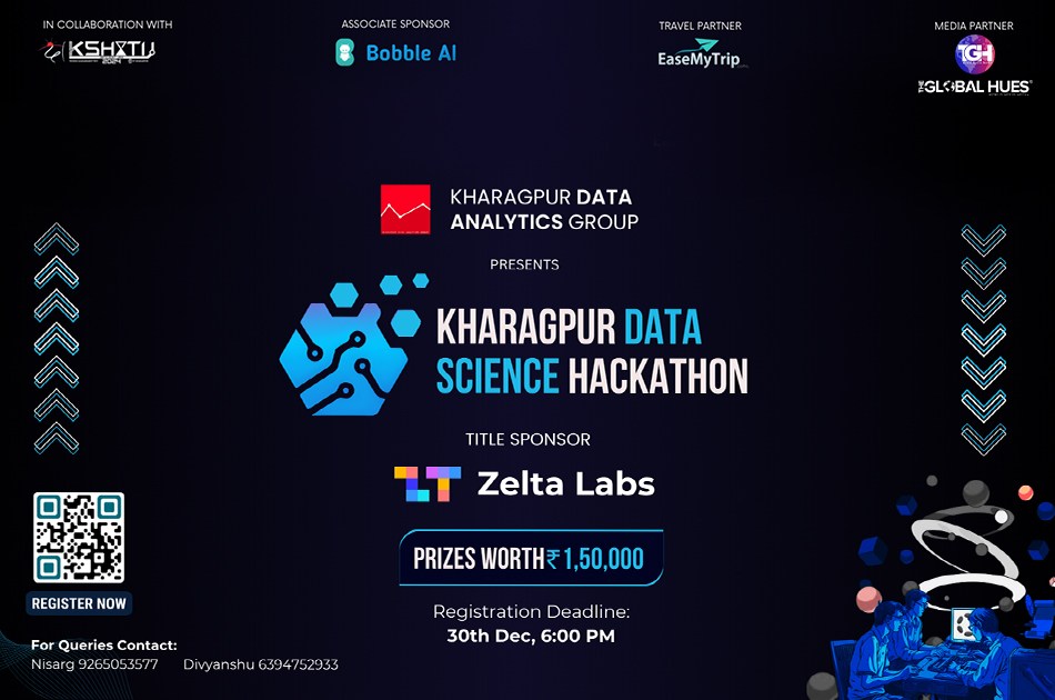 IIT Kharagpur launches Kharagpur Data Science Hackathon ’24