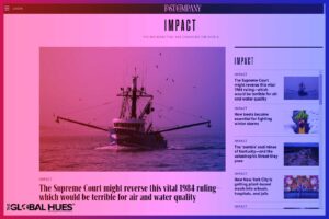 Impact Section of Fast Company
