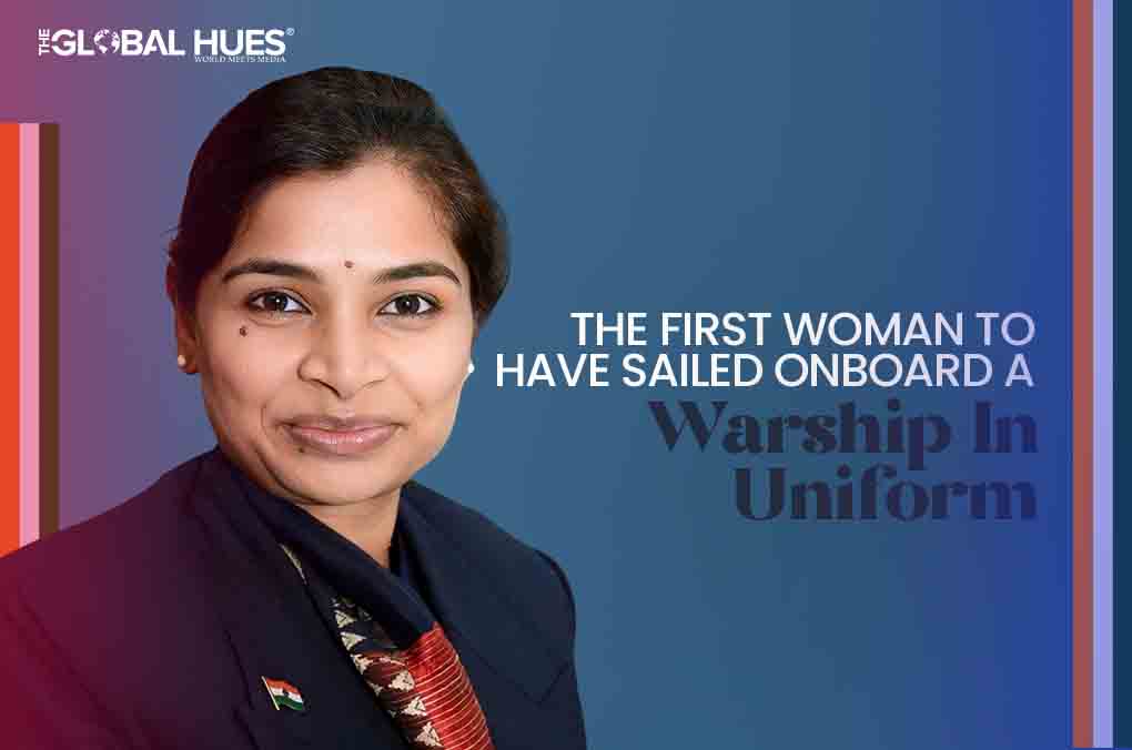 Cdr Rajeshwari Kori_ The First Women To Have Sailed Onboard A Warship In Uniform
