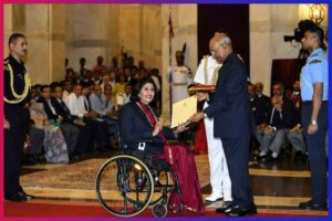 Dr Deepa Malik awarded by President