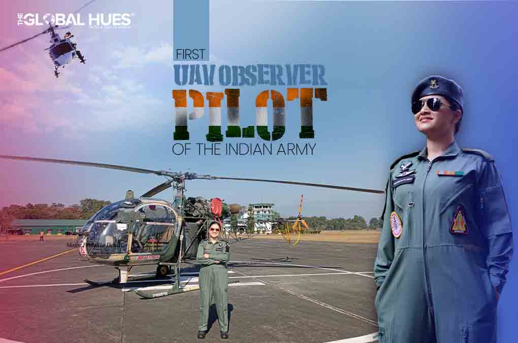 Major Prajakta Desai First UAV Observer Pilot of The Indian Army