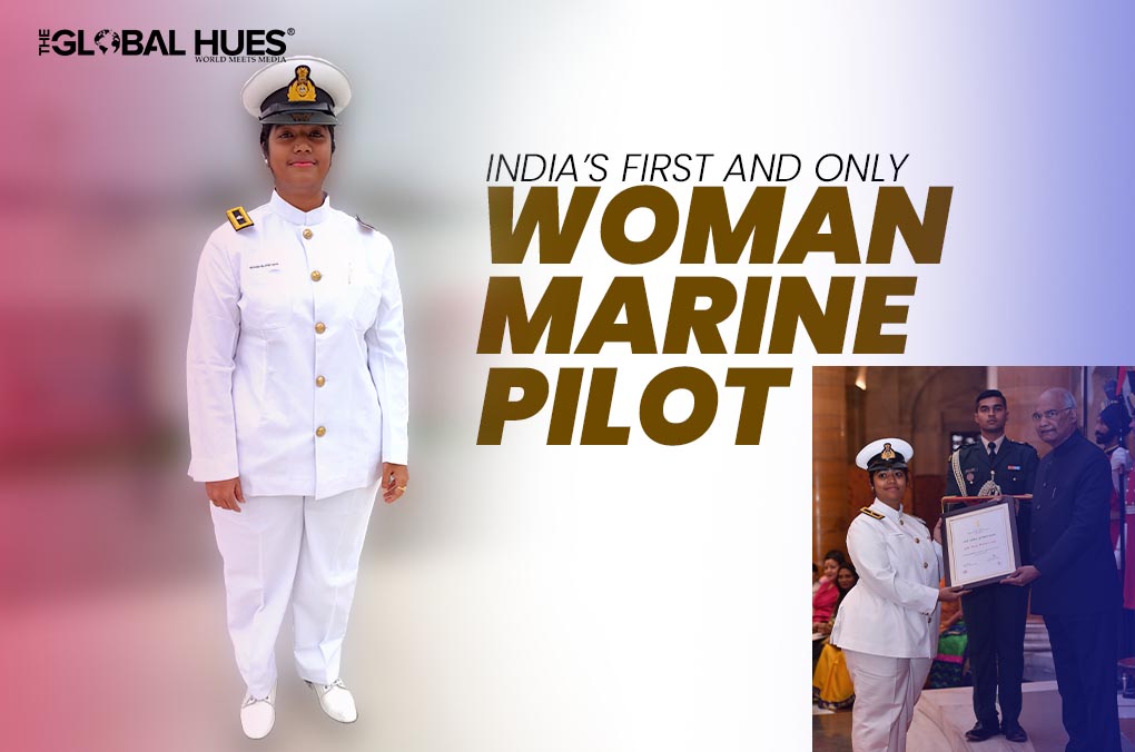 Reshma Nilofer Visalakshi India’s First and Only Woman Marine Pilot