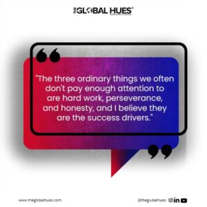 The three ordinary things we often don't pay enough attention to are hard work, perseverance, and honesty, and I believe they are the success drivers.