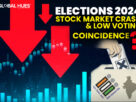 Elections 2024 Stock Market Crash & Low Voting. Coincidence