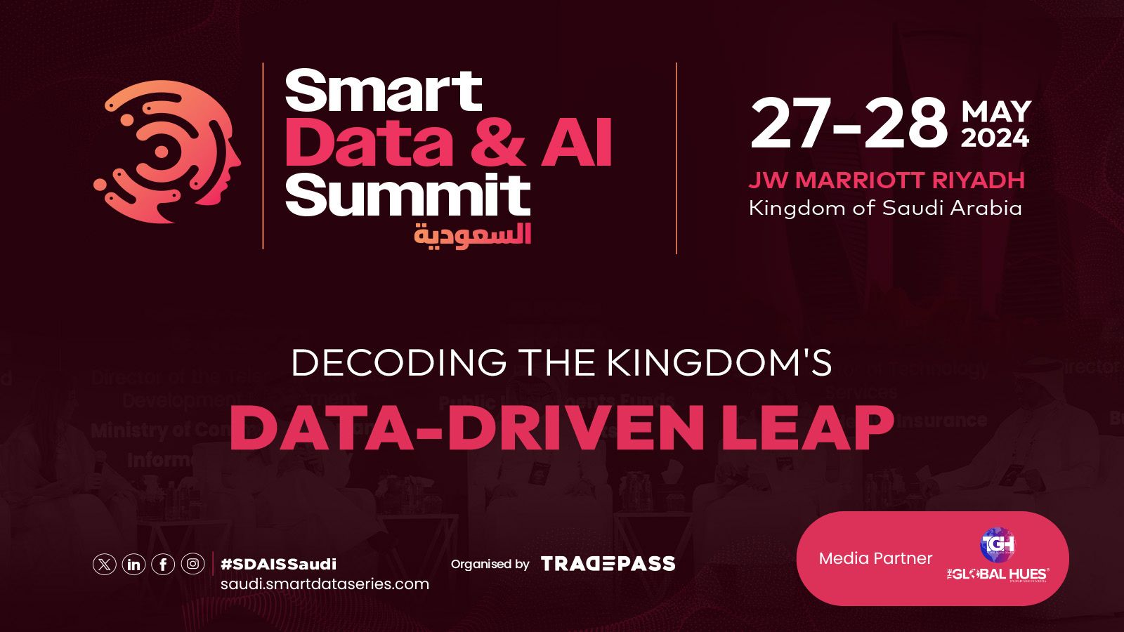 Executives from SDAIA, Saudi Aramco & more coming to speak at Smart Data & AI Summit
