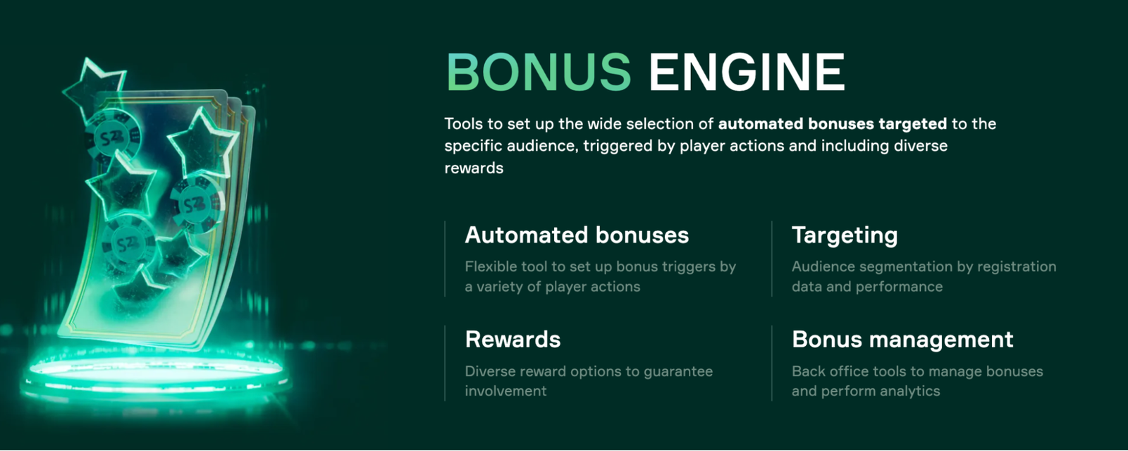 Soft2Bet-bonus-engine-with-automated-rewards-targeting-and-bonus-management-tools-for-personalized-player-engagement