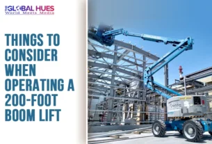 Things to Consider When Operating a 200 foot boom lift