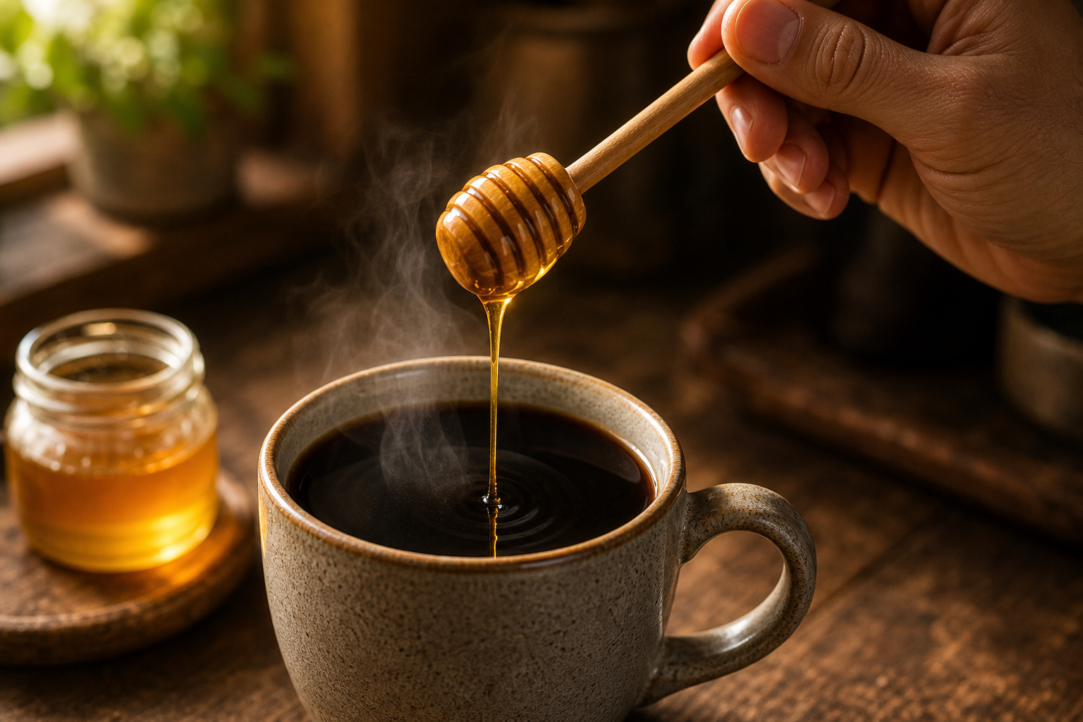 Honey-Coffee | The Global Hues Honey-Coffee