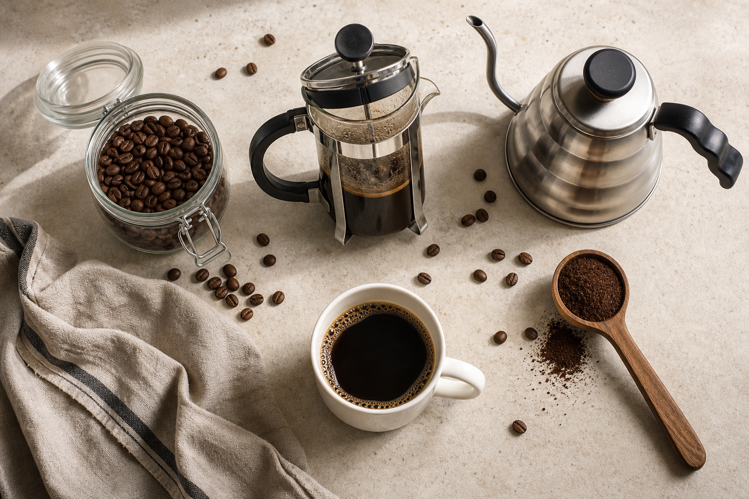 How-to-Make-Black-Coffee-at-Home | The Global Hues How-to-Make-Black-Coffee-at-Home