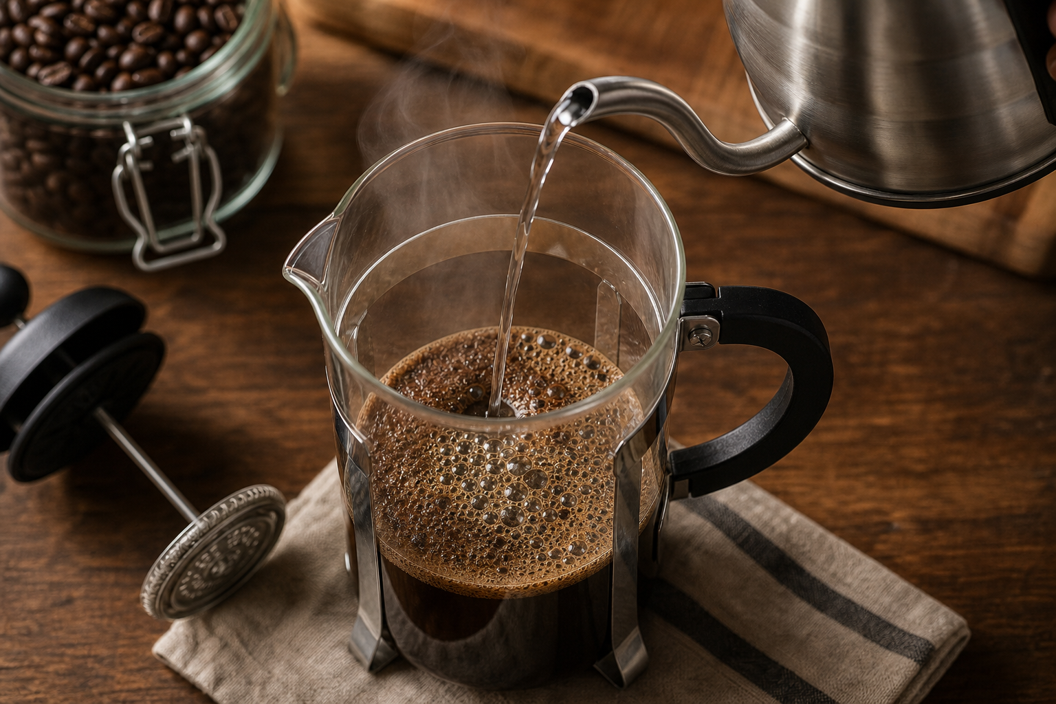 Pour-Water-and-Bloom-the-Coffee | The Global Hues Pour-Water-and-Bloom-the-Coffee